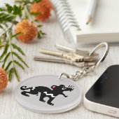 Tasmaanse DUIVEL - Wildlife - Marsupial - Natuur Sleutelhanger (Voorkant Rechts)