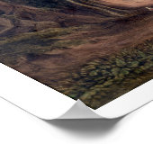 Tasmaanse Gorge (w/c) Poster (Hoek)