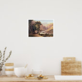 Tasmaanse Gorge (w/c) Poster (Keuken)