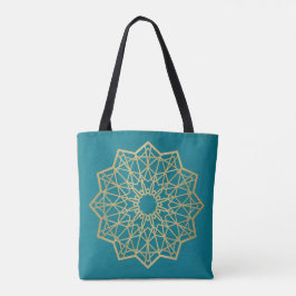 Tasmaanse heilige geometrie boodschappentas tote bag