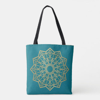 Tasmaanse heilige geometrie boodschappentas tote bag