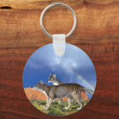 Tasmaanse Sleutelhanger Tiger (Voorkant)