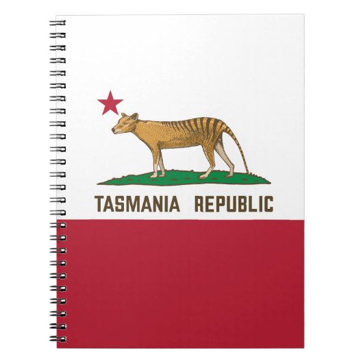 Tasmaanse tijger notitieboek (Voorkant)