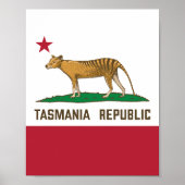 Tasmaanse tijger poster (Voorkant)