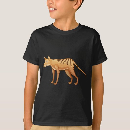 Tasmaanse tijger t-shirt (Voorkant)