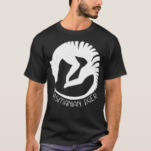 Tasmaanse tijger Thylacine in het wild levende die T-shirt