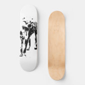 Tasmaanse tijger (Thylacine) Persoonlijk Skateboard (Voorkant)