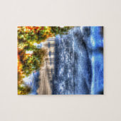 TASMAN BRIDGE HOBART TASMANIA AUSTRALIË LEGPUZZEL (Horizontaal)