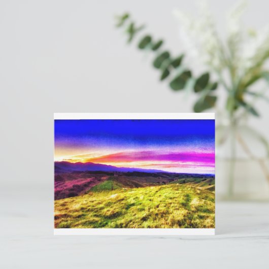 tasman briefkaart (Staand voorkant)