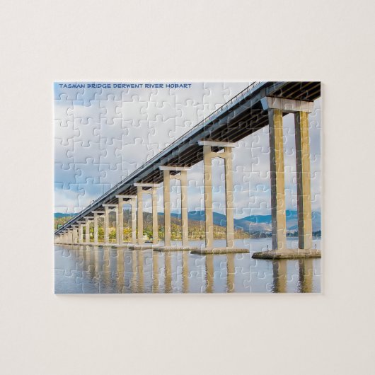 Tasman-brug Derwent-rivier Hobart Legpuzzel (Horizontaal)