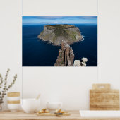 Tasman-eiland uit de Blade, Tasmania Poster (Keuken)