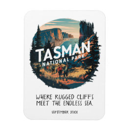 Tasman Nationaal Park Australisch Avontuur Custom Magneet