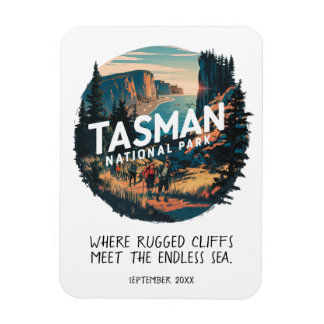 Tasman Nationaal Park Australisch Avontuur Custom Magneet