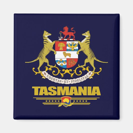 Tasmania COA Magneet (Voorkant)