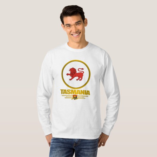 Tasmania Emblem Apparel T-shirt (Voorkant volledig)