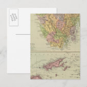 Tasmania, Fiji Briefkaart (Voorkant / Achterkant)