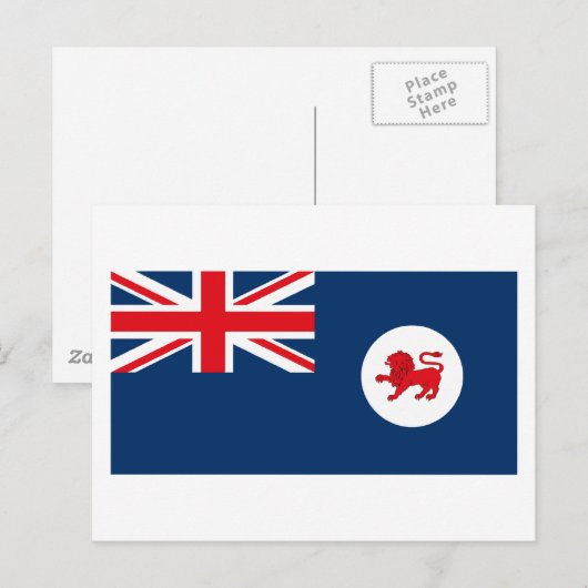 Tasmania Flag Briefkaart (Voorkant / Achterkant)
