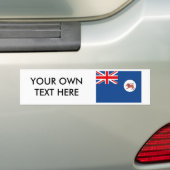 Tasmania Flag Bumpersticker (Op auto)