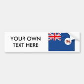 Tasmania Flag Bumpersticker (Voorkant)