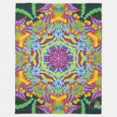 Tasmania Kaleidoscope Fleece Blanket Deken (Voorkant)