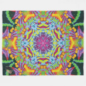 Tasmania Kaleidoscope Fleece Blanket Deken (Voorkant (Horizontaal))