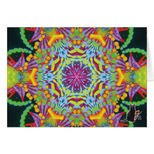 Tasmania Kaleidoscope Wenskaart