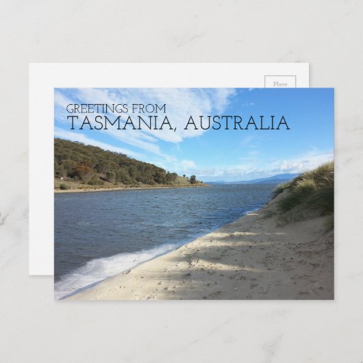 Tasmania Postcard Briefkaart (Voorkant / Achterkant)