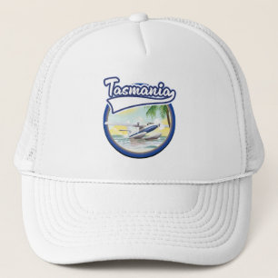 Tasmania reislogo trucker pet