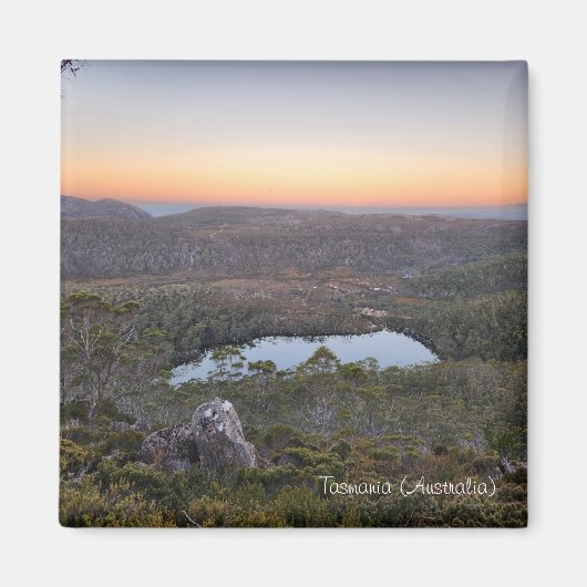Tasmania Tarn Shelf Magnet (Australische wilde nat (Voorkant)
