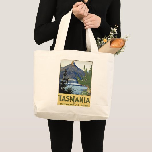 Tasmania ~ Zwitserland van het Zuiden Grote Tote Bag (Voorkant (product))