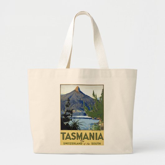 Tasmania ~ Zwitserland van het Zuiden Grote Tote Bag (Voorkant)