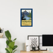 Tasmania ~ Zwitserland van het Zuiden Poster (Thuiskantoor)