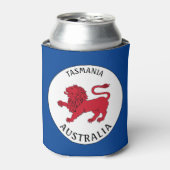 Tasmanian Badge (Australië) Blikjeskoeler (Blikje Voorkant)