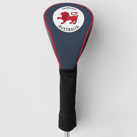 Tasmanian Badge (Australië) Golfheadcover (Voorkant)