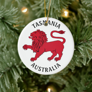 Tasmanian Badge (Australië) Keramisch Ornament