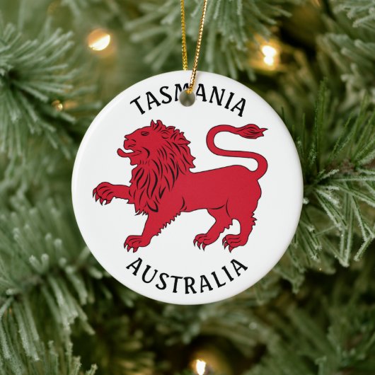 Tasmanian Badge (Australië) Keramisch Ornament (Boom)