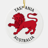Tasmanian Badge (Australië) Keramisch Ornament (Voorkant)