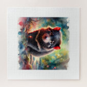 Tasmanian Devil 240824AREF116 - Watercolor Legpuzzel (Horizontaal)