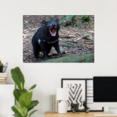Tasmanian Devil Australia Poster (Thuiskantoor)