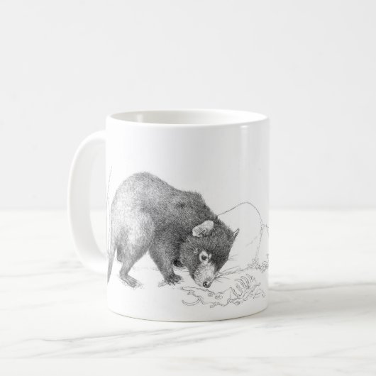 Tasmanian Devil Koffiemok (Voorkant links)