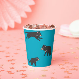 Tasmanian Devil Papieren Bekers