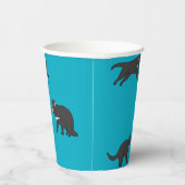 Tasmanian Devil Papieren Bekers (Rechts)