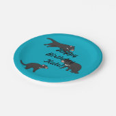 Tasmanian Devil Papieren Bordje (Gekanteld)