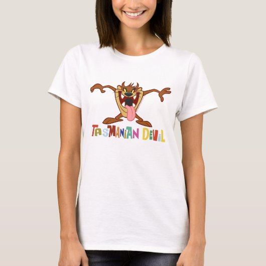 TASMANIAN DEVIL™ Staand T-shirt (Voorkant)