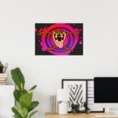TASMANIAN DEVIL™ Standing Poster (Thuiskantoor)