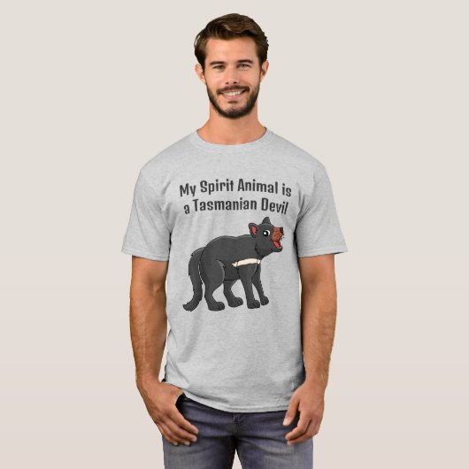 Tasmanian Devil T-shirt (Voorkant volledig)