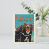 Tasmanian Devil, Tasmania Island, Australië Briefkaart (Staand voorkant)