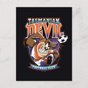Tasmanian Devil Voetbalclub Logo Briefkaart