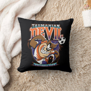 Tasmanian Devil Voetbalclub Logo Kussen