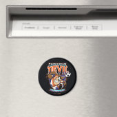 Tasmanian Devil Voetbalclub Logo Magneet (Insitu (Vaatwasser))